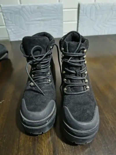 Botines negros de gamuza - miniatura 4