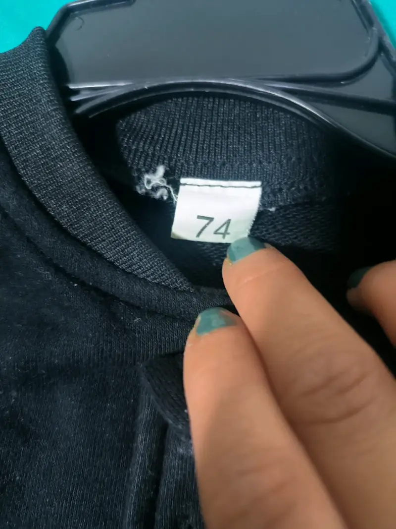 Camisa blanca a lunares para niños - 4