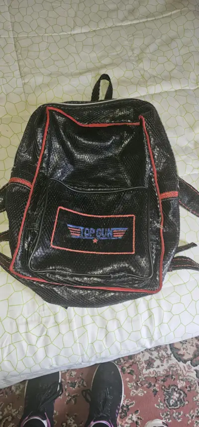 Mochila negra Top Gun - miniatura 1