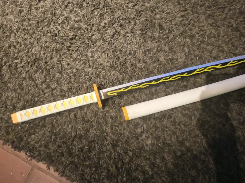 Espada japonesa para decoración o cosplay - 4