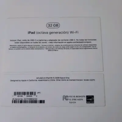 iPad 8va generación 32GB Wi-Fi - miniatura 1