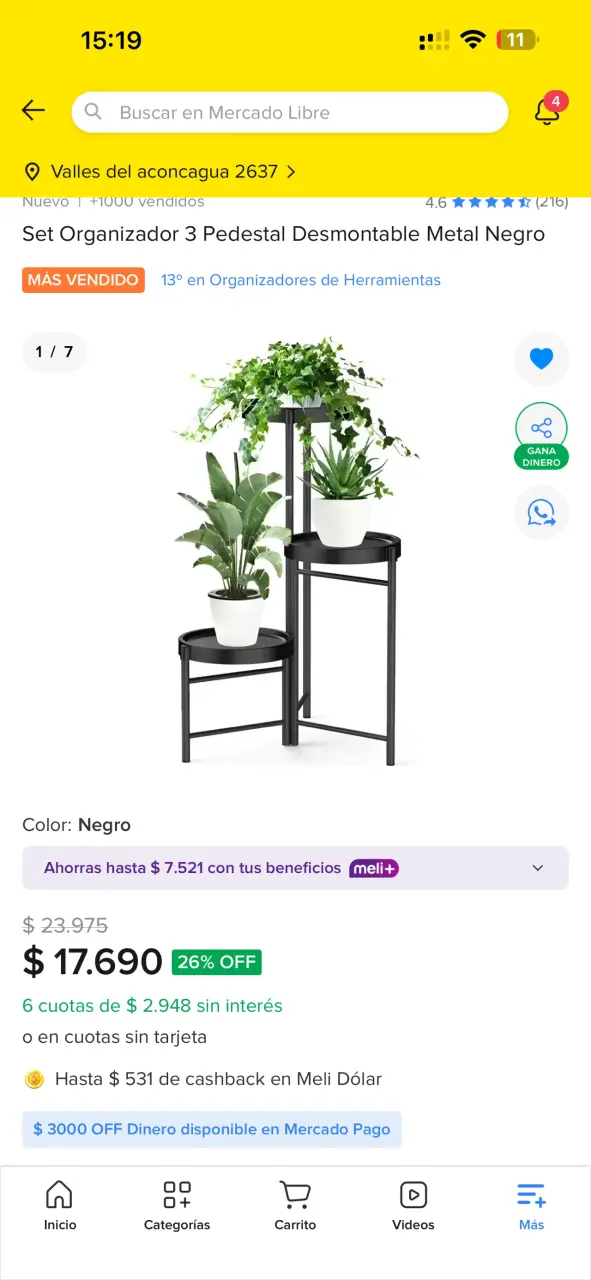 Soporte para plantas nuevo - 4