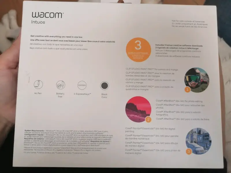 Tableta gráfica Wacom Intuos - 4