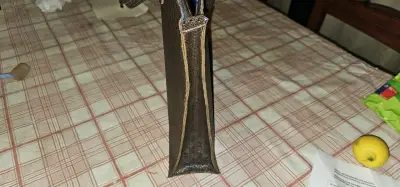 Maletín de cuero marrón - miniatura 3