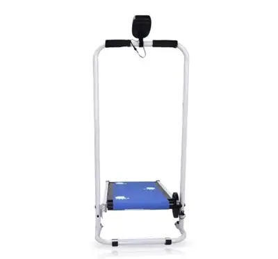 Caminadora manual plegable azul - miniatura 2