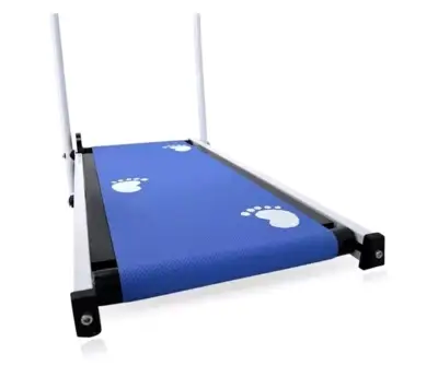 Caminadora manual plegable azul - miniatura 3
