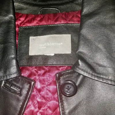 Chaqueta de cuero Croft & Barrow - miniatura 2