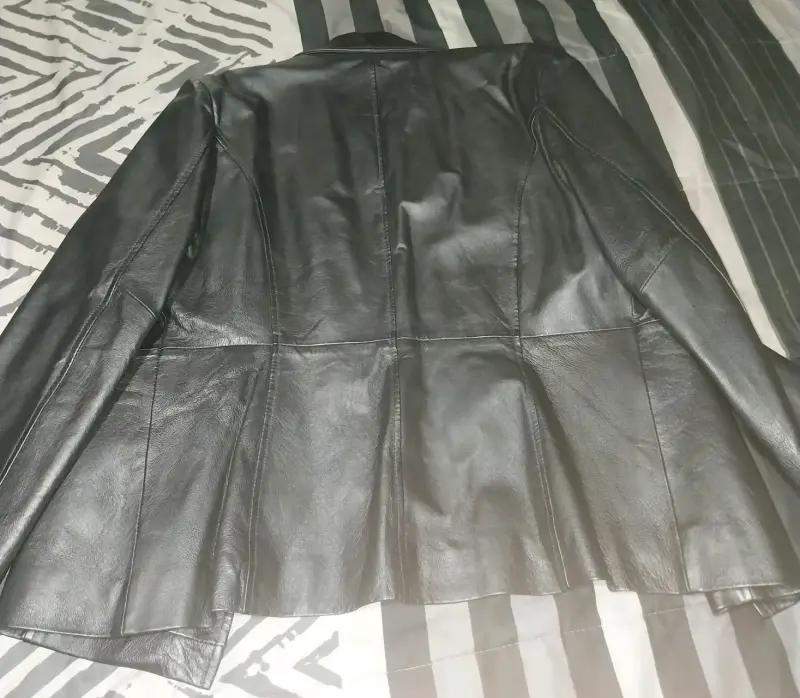 Chaqueta de cuero Croft & Barrow - 3