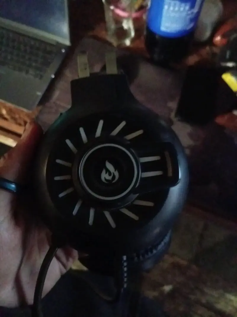Audífonos gamer con led - 3