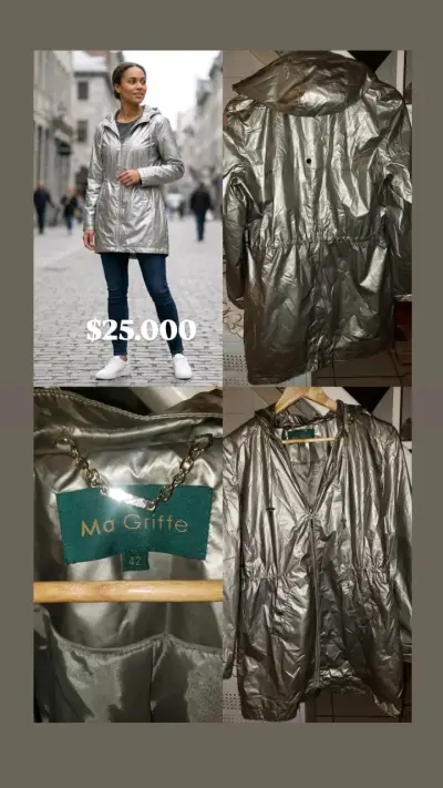 Parka metálica Ma Griffe - miniatura 1