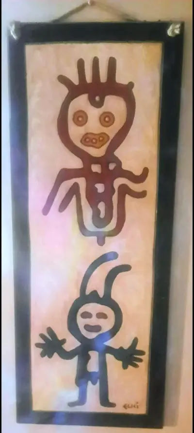Cuadro decorativo de arte nortina - miniatura 1