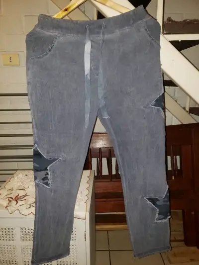 Pantalones Borsalino grises - miniatura 2