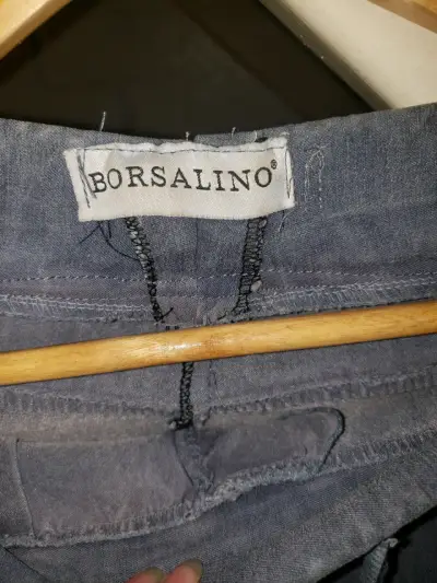 Pantalones Borsalino grises - miniatura 4