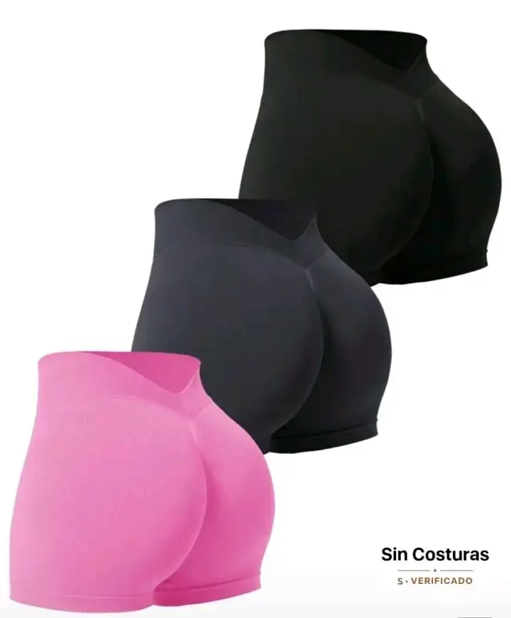 Shorts moldeadores sin costuras