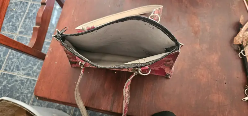 Cartera estampada floral - 2