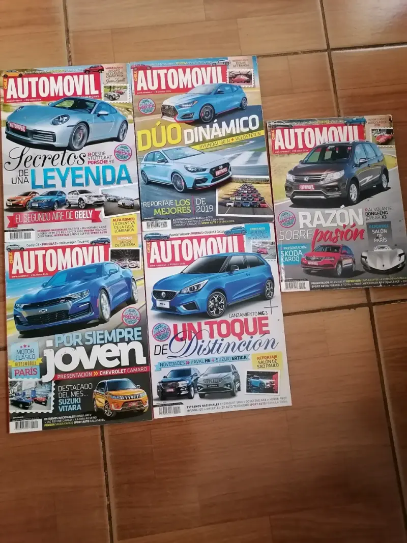 Revistas Automóvil colección
