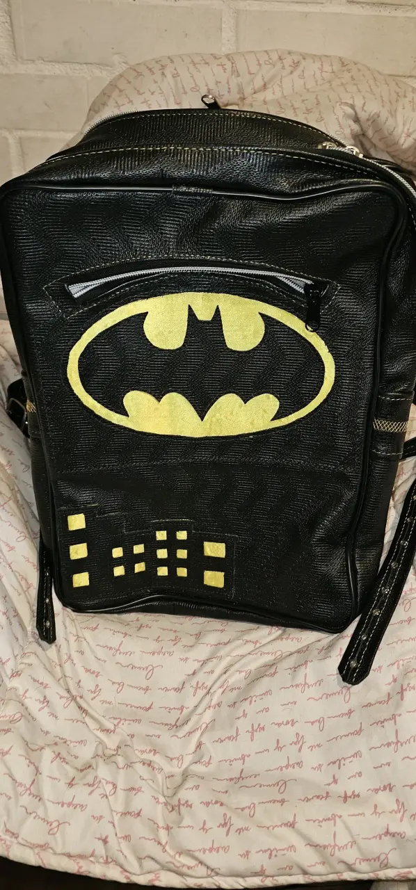 Mochila negra Batman - 1
