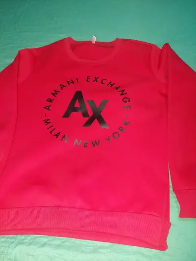 Polerón rojo Armani  Talla 14-16 - miniatura 2