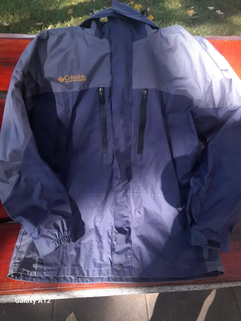 Chaqueta impermeable Columbia azul
