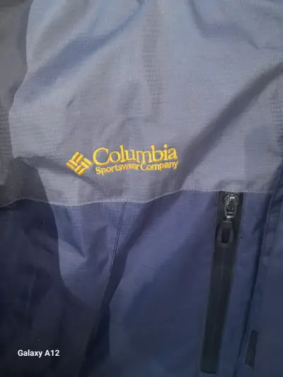 Chaqueta impermeable Columbia azul - miniatura 2