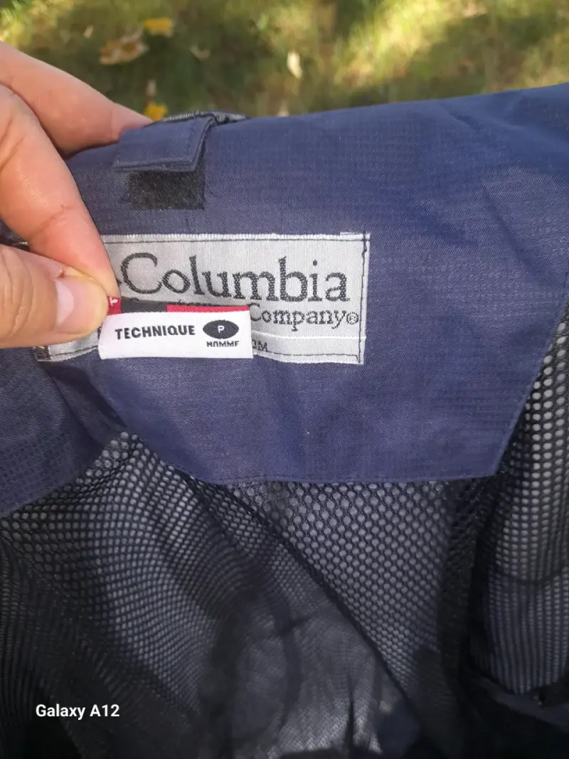 Chaqueta impermeable Columbia azul - 5