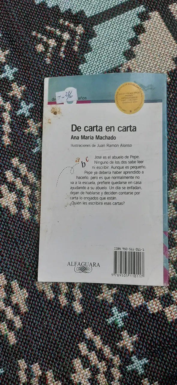 Libro 'De carta en carta' - 2