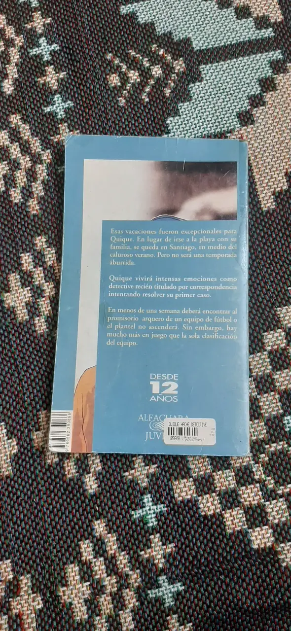 Libro Quique Hache, detective - 2