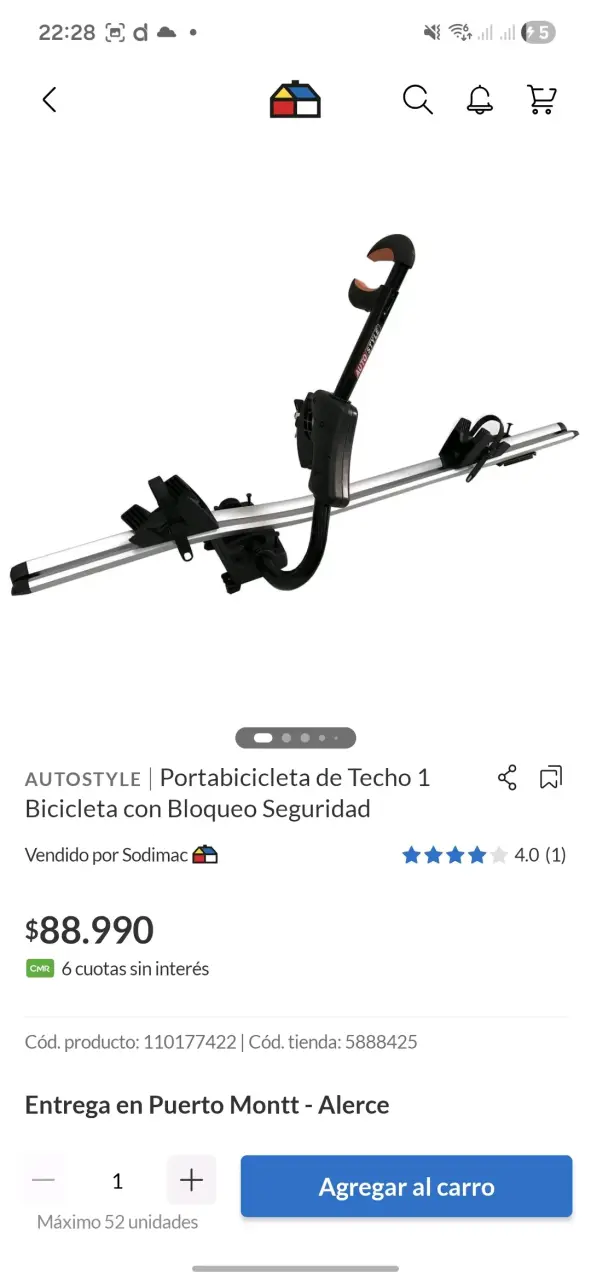 Portabicicletas para auto - 2