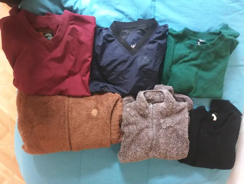 Lote de sweaters varios colores
