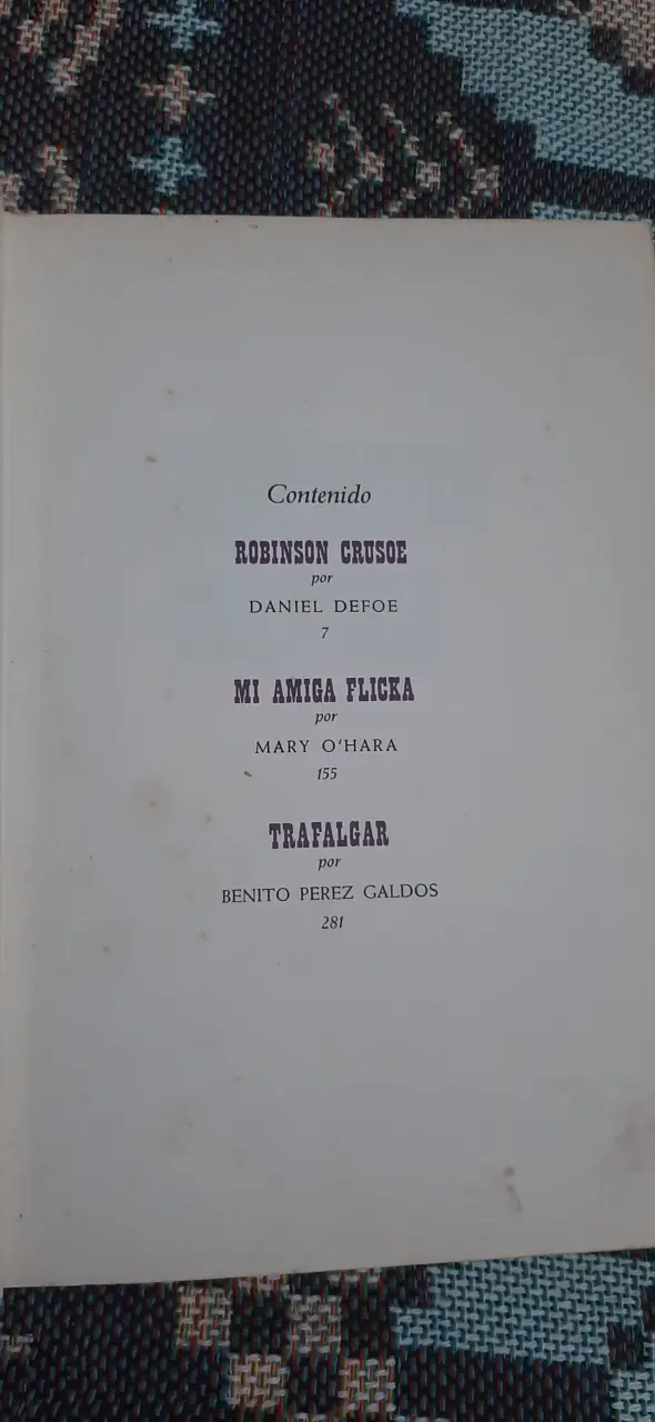 Libro colección de novelas clásicas - 1