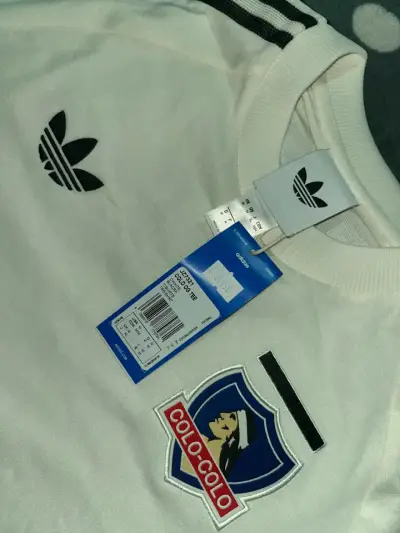 Camiseta blanca Colo-Colo Adidas - miniatura 2