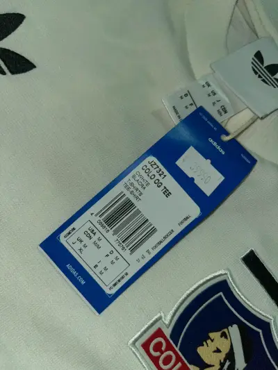 Camiseta blanca Colo-Colo Adidas - miniatura 3
