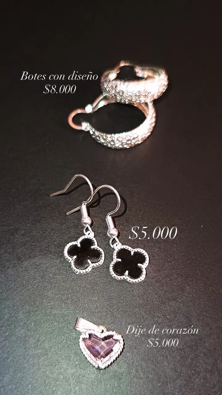 Aros cadena pulseras plata 925 - 2
