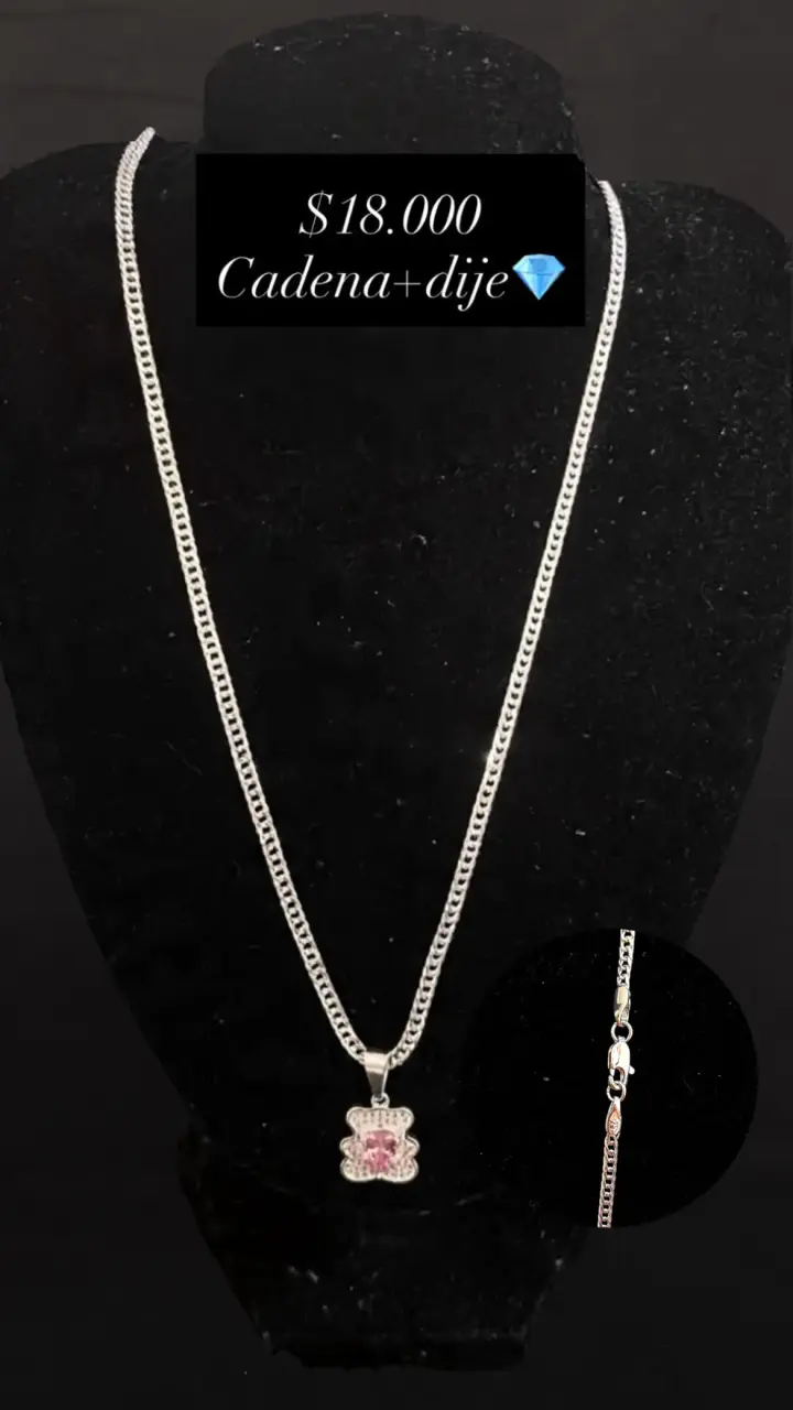 Aros cadena pulseras plata 925 - 3