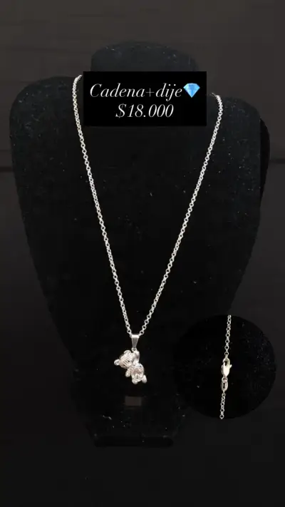 Aros cadena pulseras plata 925 - miniatura 4