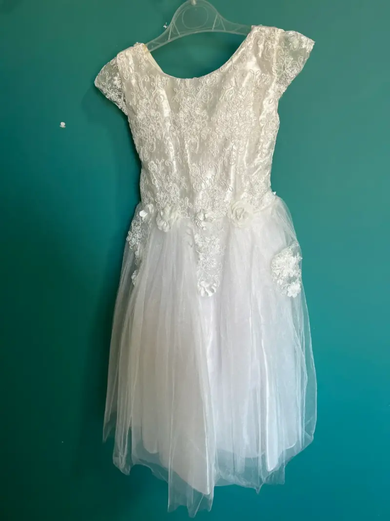 Vestido blanco de Bautizo