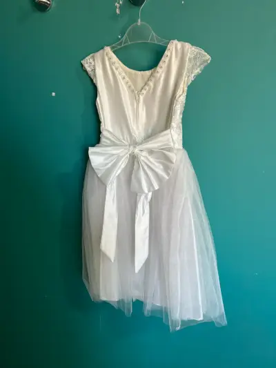 Vestido blanco de Bautizo - miniatura 2