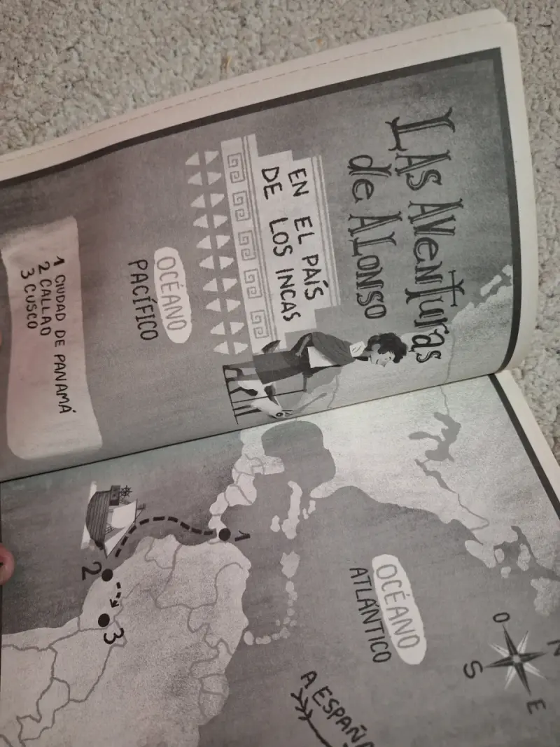 Libro Alonso en el país de los incas - 2