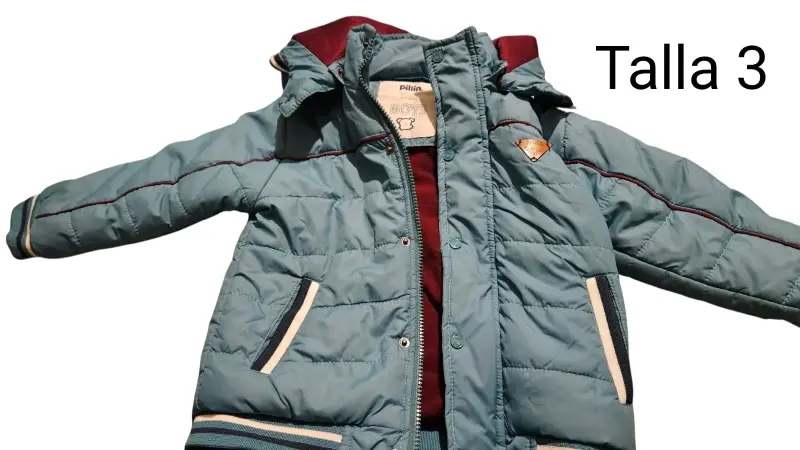 Chaqueta niño talla 3