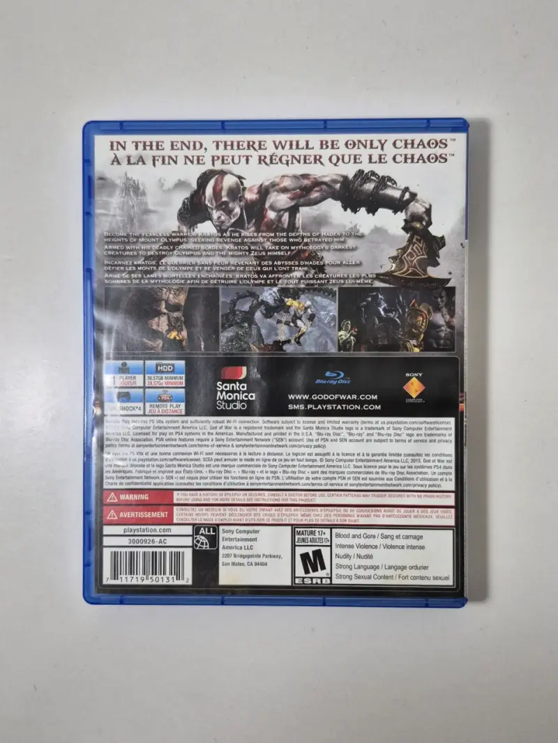 God of War III Remastered PS4 - 2