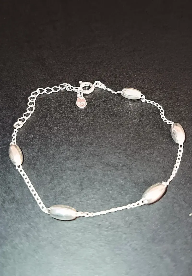 Pulsera de plata delicada - 1