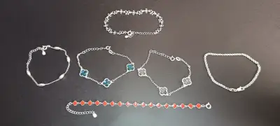 Pulsera de plata delicada - miniatura 6