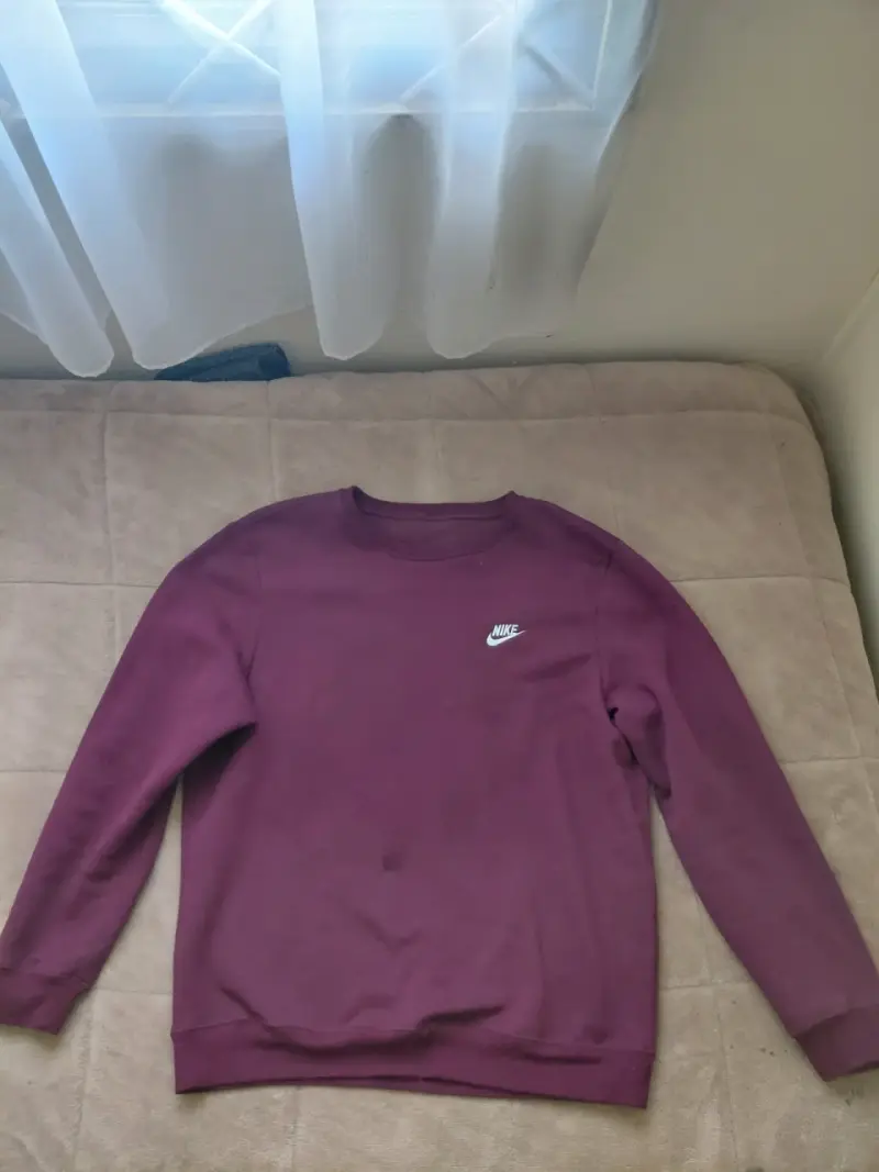 Polerón Nike burdeos