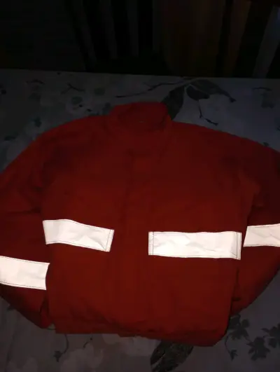 Overol poplin naranja cómo nueva - miniatura 2