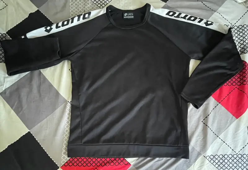 Polerón negro Lotto unisex - 1
