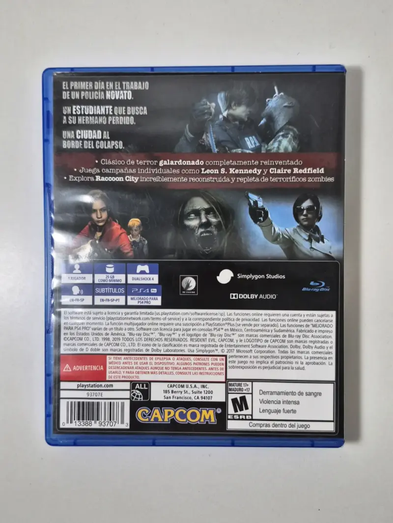 Juego PS4 Resident Evil 2 - 2