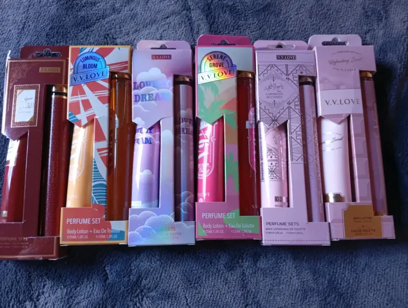 Set de Perfume y crema
