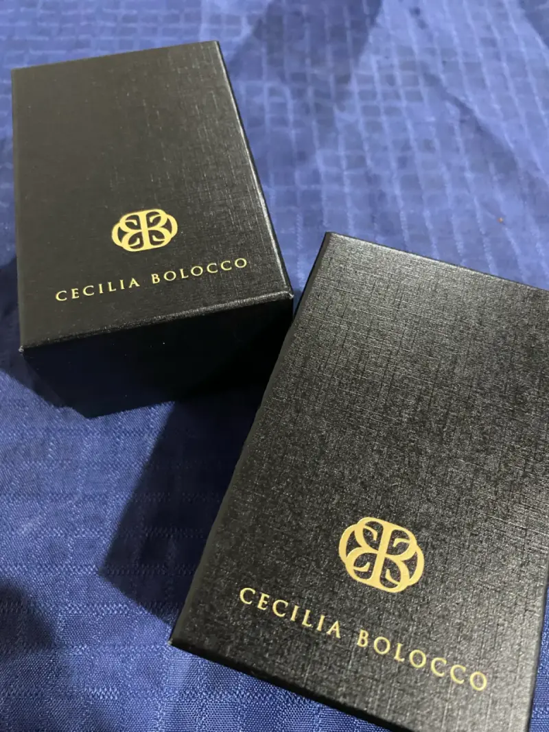 Reloj plateado de Cecilia Bolocco