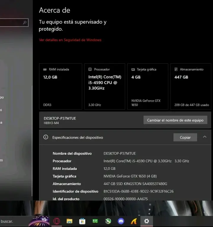 Placa madre + procesador + ram