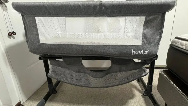Cuna colecho gris Huvi - 4